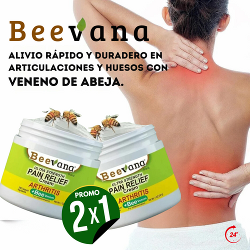 Nueva Crema Beevana para dolores y articulaciones X 2 unidades